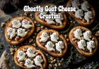 Ghostly Goat Cheese Crostini Recipe