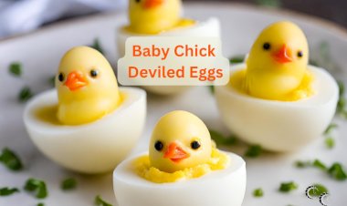 Baby Chick Deviled Eggs