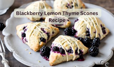 Blackberry Lemon Thyme Scones