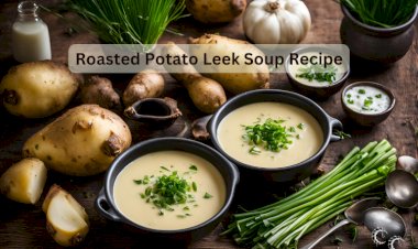 Roasted Potato Leek Soup Recipe