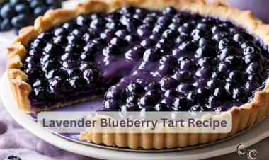 Lavender Blueberry Tart Recipe