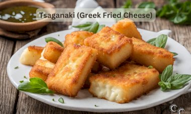 Tsaganaki (Greek Fried Cheese) Recipe