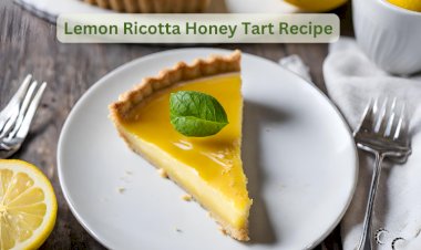 Lemon Ricotta Honey Tart Recipe