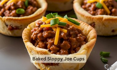 Baked Sloppy Joe Cups