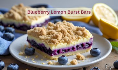 Blueberry Lemon Burst Bars