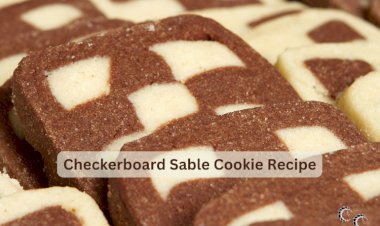Checkerboard Sable Cookie Recipe