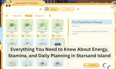 Everything You Need to Know About Energy, Stamina, and Daily Planning in Starsand Island
