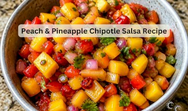 Peach & Pineapple Chipotle Salsa Recipe