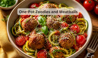 One-Pot Zoodles and Meatballs Recipe
