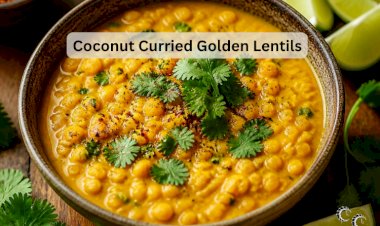Coconut Curried Golden Lentils