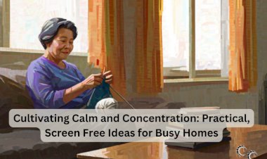 Cultivating Calm and Concentration: Practical, Screen Free Ideas for Busy Homes