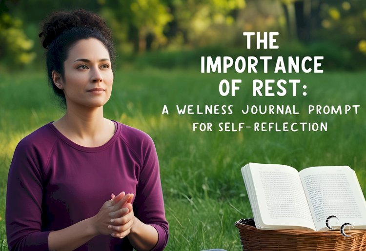 The Importance of Rest: A Wellness Journal Prompt for Self-Reflection