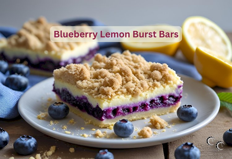 Blueberry Lemon Burst Bars