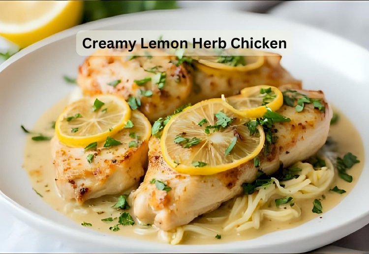 Creamy Lemon Herb Chicken