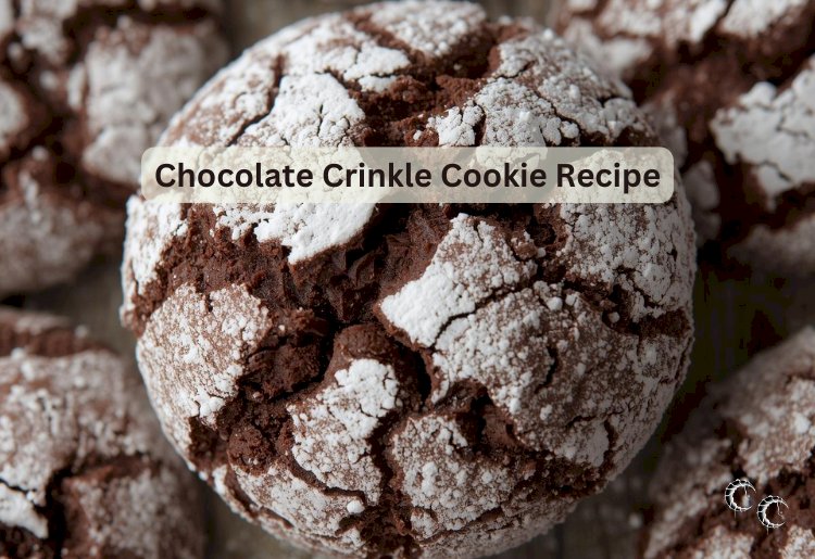 Chocolate Crinkle Cookie Recipe