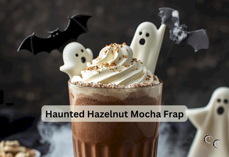 Haunted Hazelnut Mocha Frap