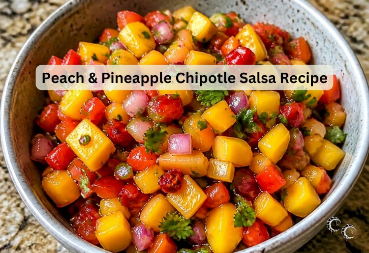 Peach & Pineapple Chipotle Salsa Recipe