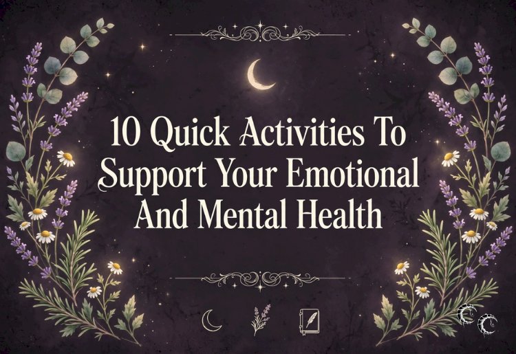 10 Quick Activities to Support Your Emotional and Mental Health